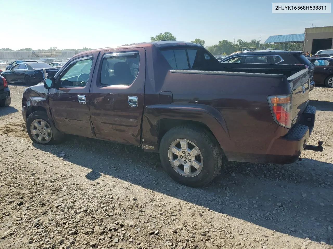 2HJYK16568H538811 2008 Honda Ridgeline Rtl