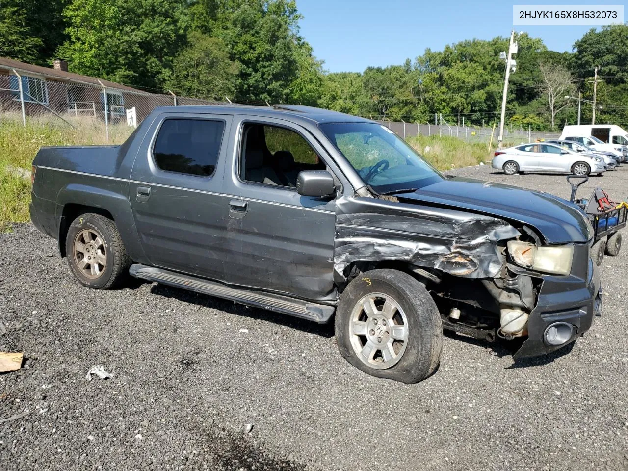 2HJYK165X8H532073 2008 Honda Ridgeline Rtl