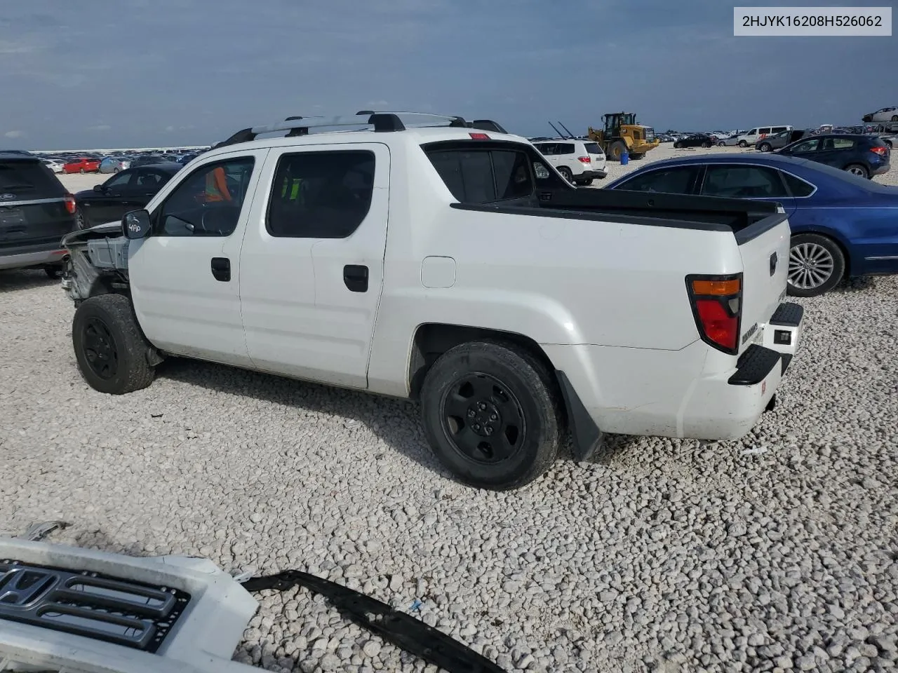 2008 Honda Ridgeline Rt VIN: 2HJYK16208H526062 Lot: 69209914