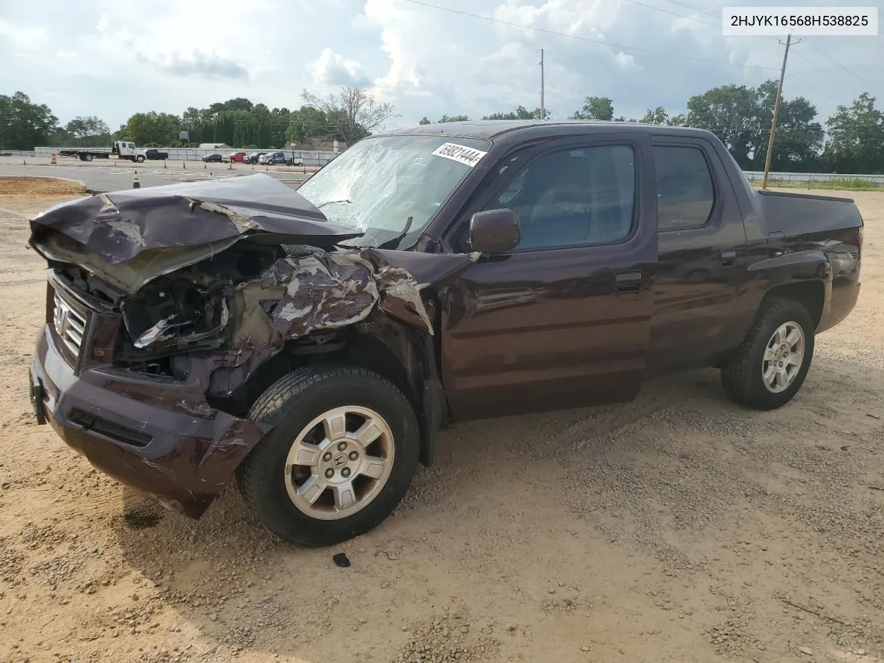 2008 Honda Ridgeline Rtl VIN: 2HJYK16568H538825 Lot: 69821444