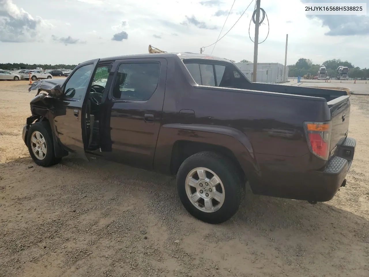 2008 Honda Ridgeline Rtl VIN: 2HJYK16568H538825 Lot: 69821444