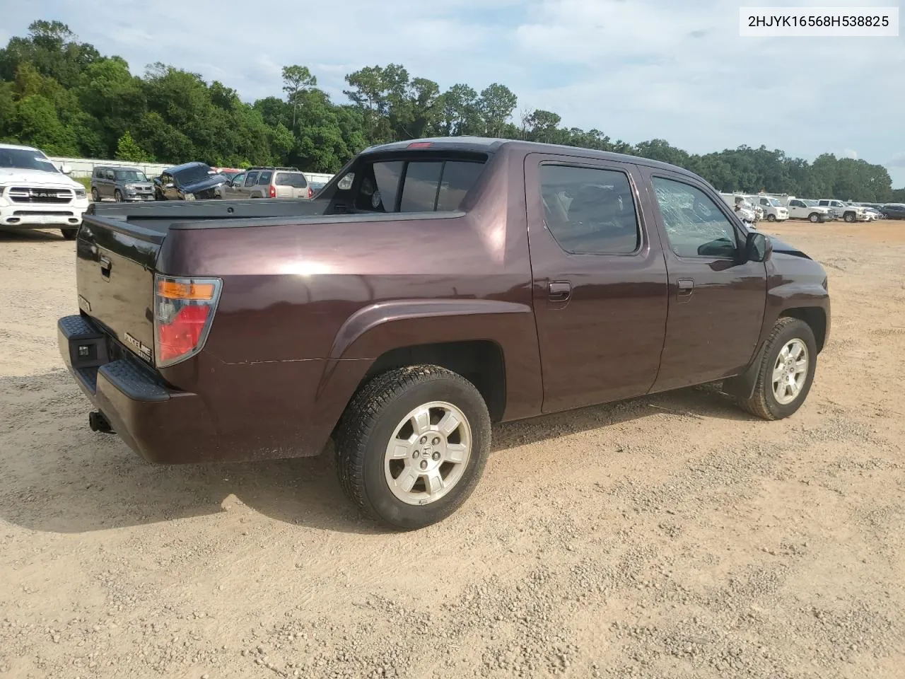 2008 Honda Ridgeline Rtl VIN: 2HJYK16568H538825 Lot: 69821444