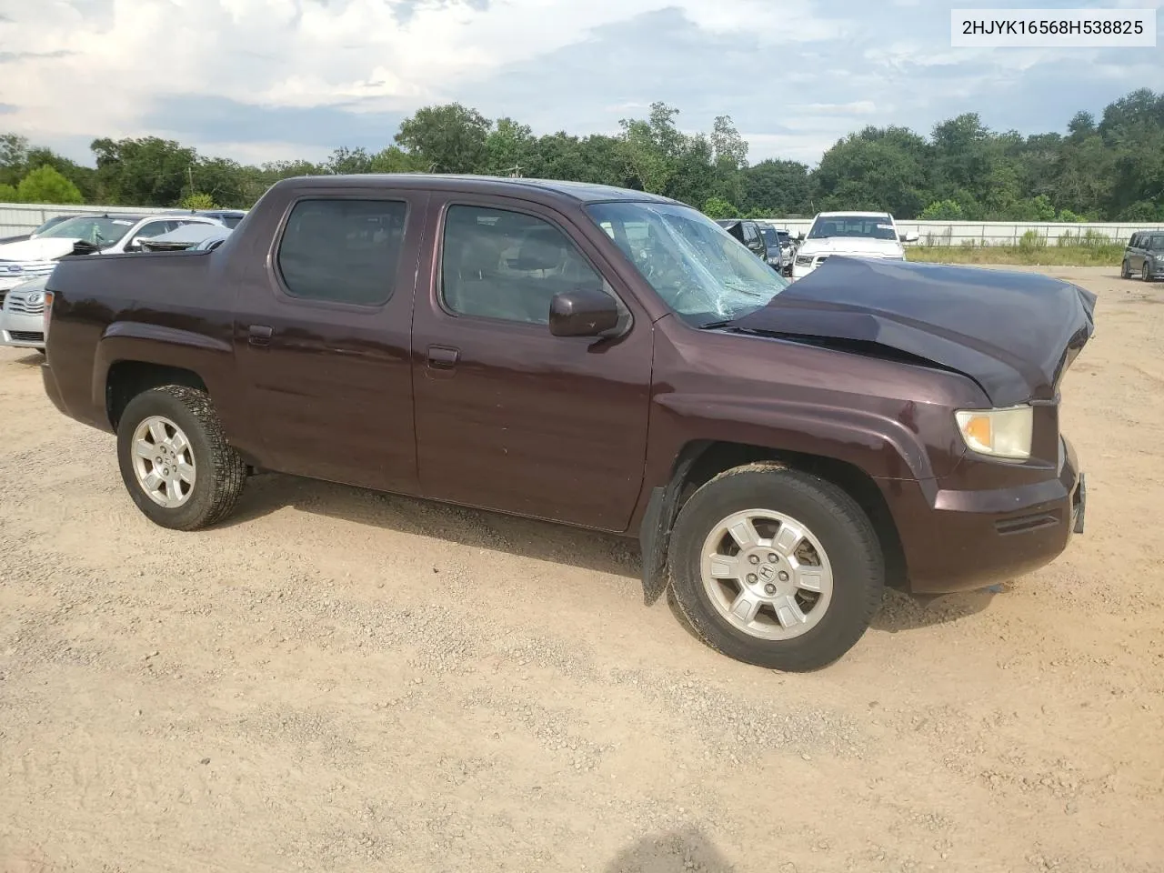 2008 Honda Ridgeline Rtl VIN: 2HJYK16568H538825 Lot: 69821444