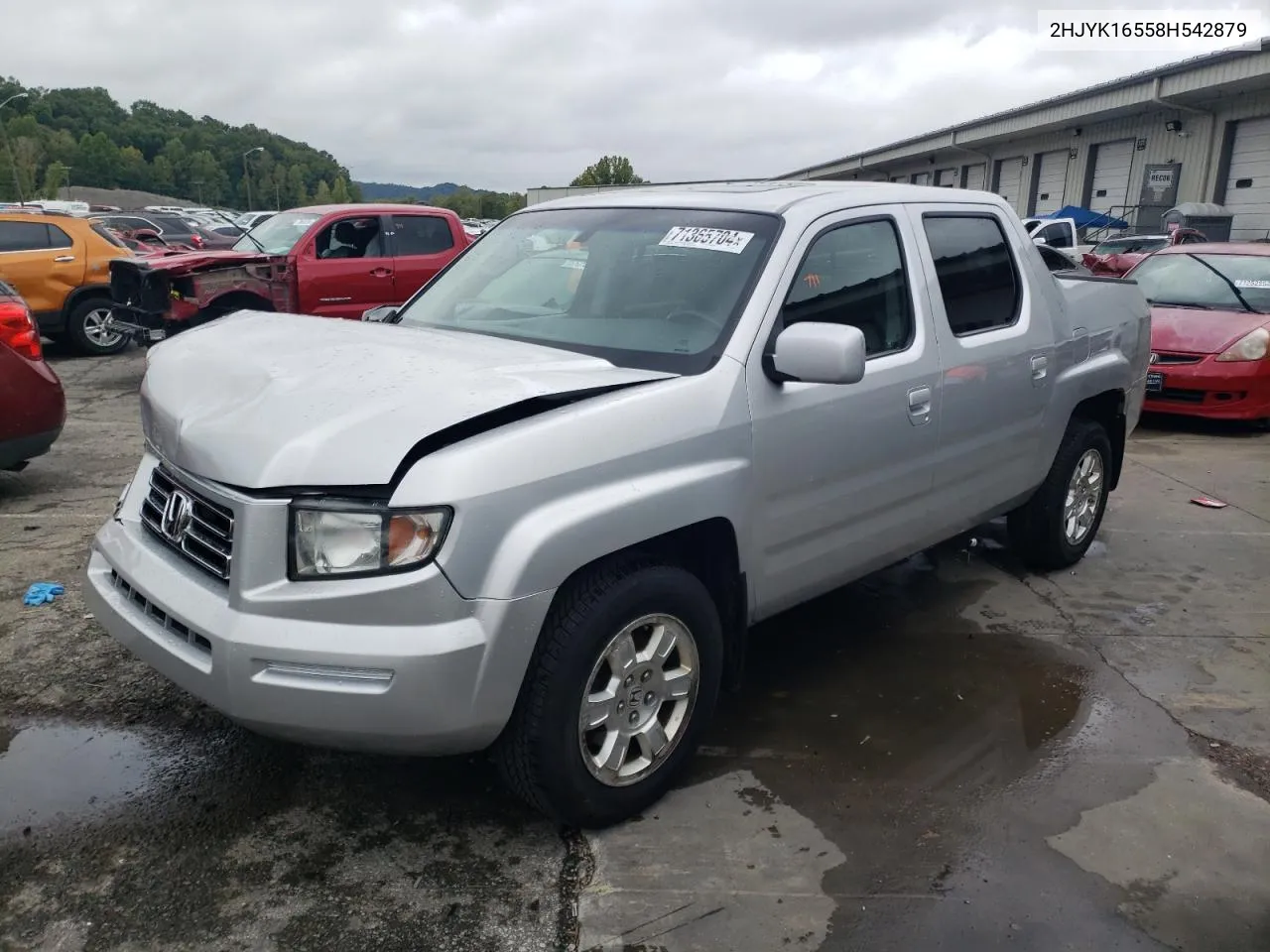 2008 Honda Ridgeline Rtl VIN: 2HJYK16558H542879 Lot: 71365704