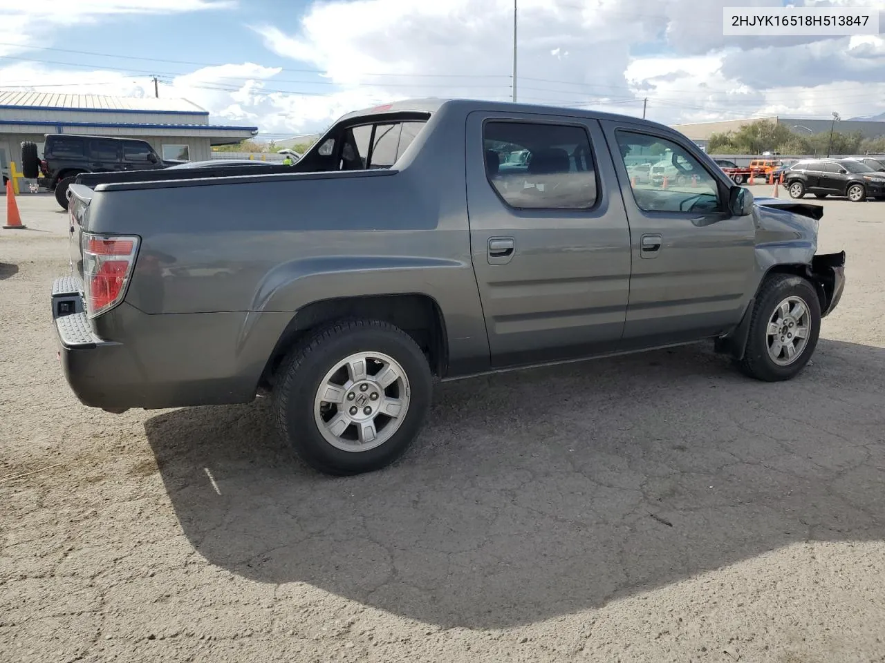 2008 Honda Ridgeline Rtl VIN: 2HJYK16518H513847 Lot: 72584504