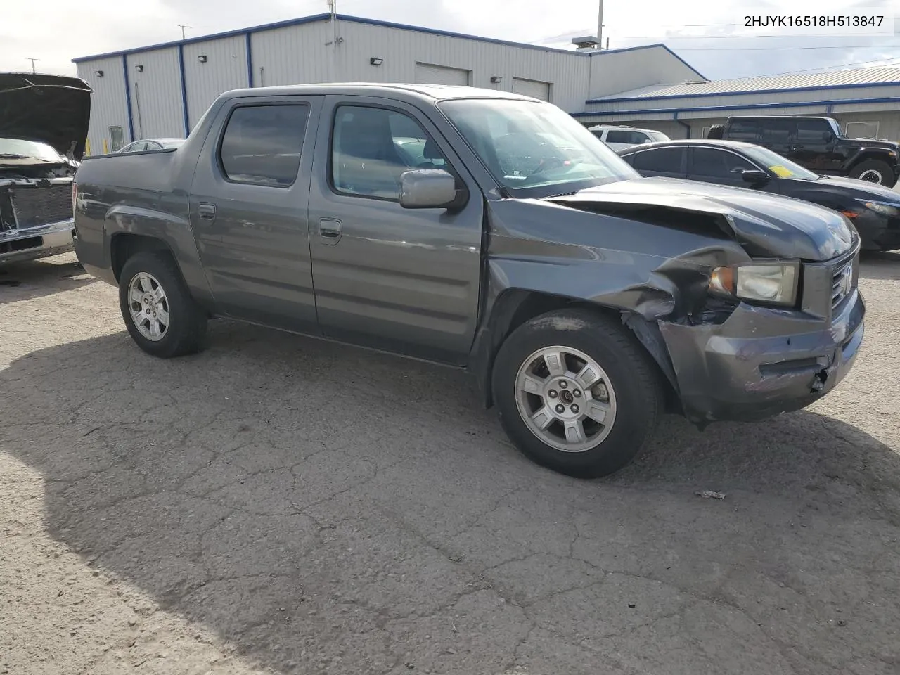 2008 Honda Ridgeline Rtl VIN: 2HJYK16518H513847 Lot: 72584504