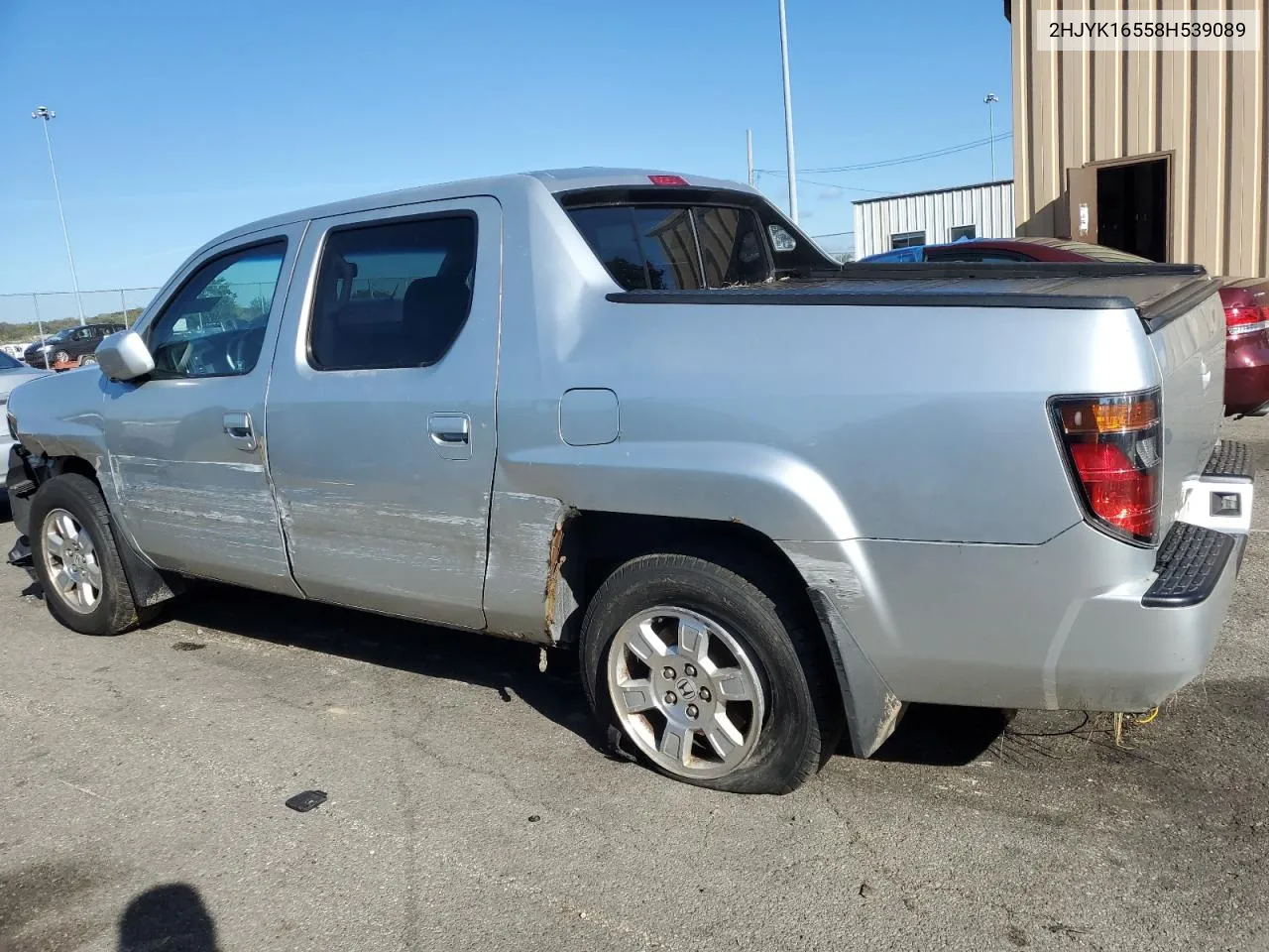 2008 Honda Ridgeline Rtl VIN: 2HJYK16558H539089 Lot: 73676164