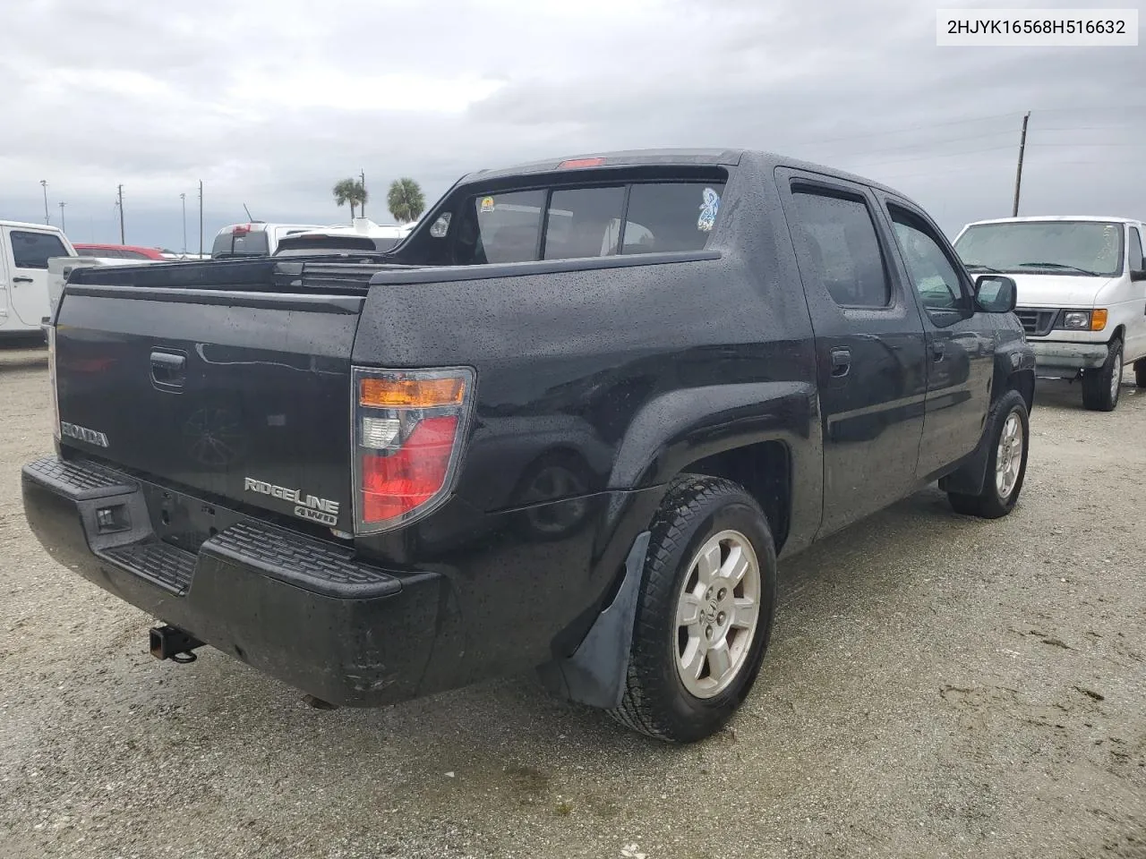 2008 Honda Ridgeline Rtl VIN: 2HJYK16568H516632 Lot: 73991154