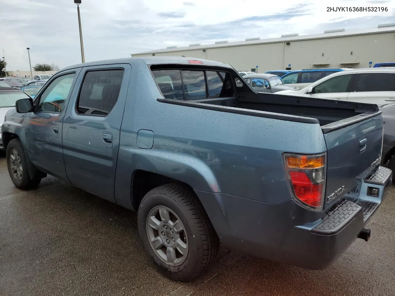 2008 Honda Ridgeline Rtx VIN: 2HJYK16368H532196 Lot: 74224484