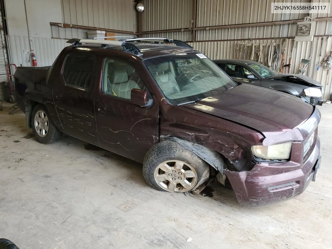 2008 Honda Ridgeline Rtl VIN: 2HJYK16558H541117 Lot: 74363454