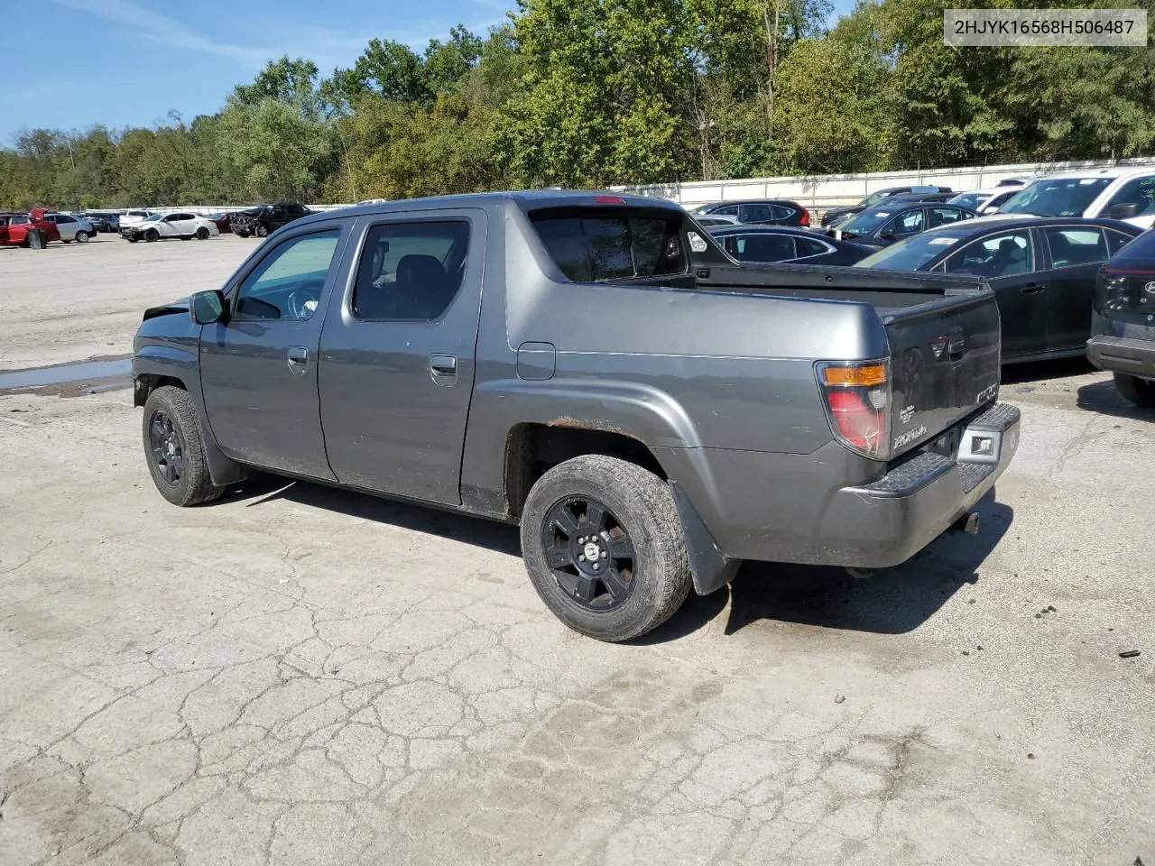 2008 Honda Ridgeline Rtl VIN: 2HJYK16568H506487 Lot: 74510534