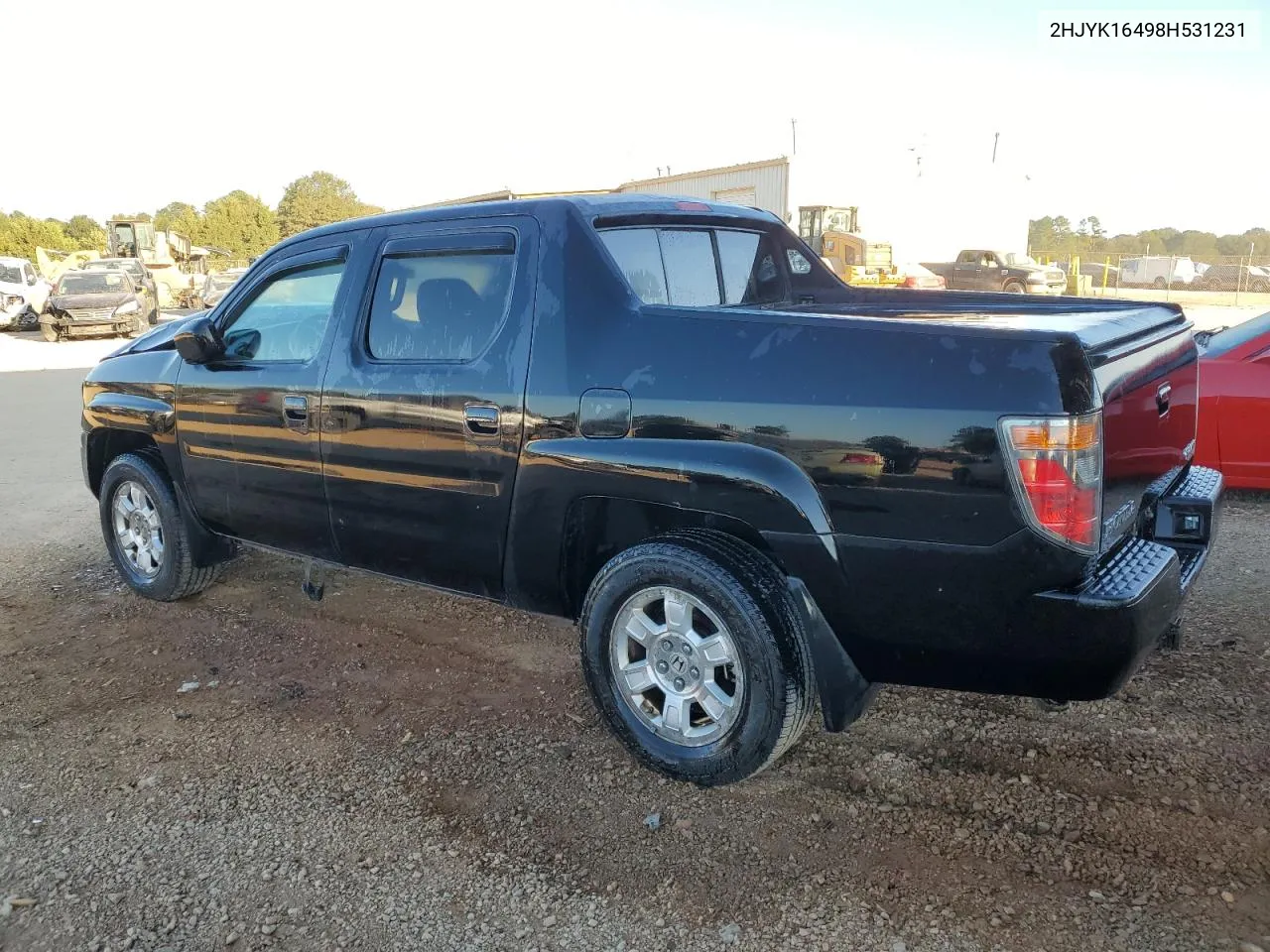 2008 Honda Ridgeline Rts VIN: 2HJYK16498H531231 Lot: 75092454