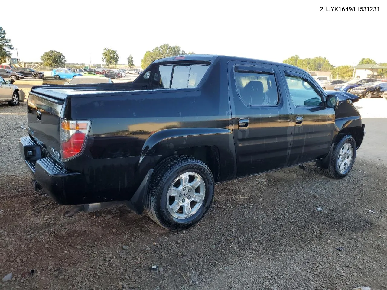 2008 Honda Ridgeline Rts VIN: 2HJYK16498H531231 Lot: 75092454