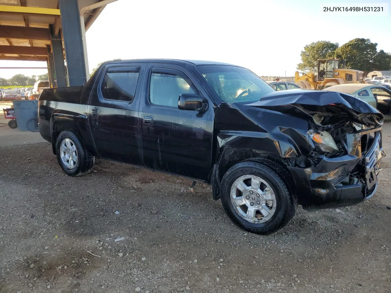 2008 Honda Ridgeline Rts VIN: 2HJYK16498H531231 Lot: 75092454