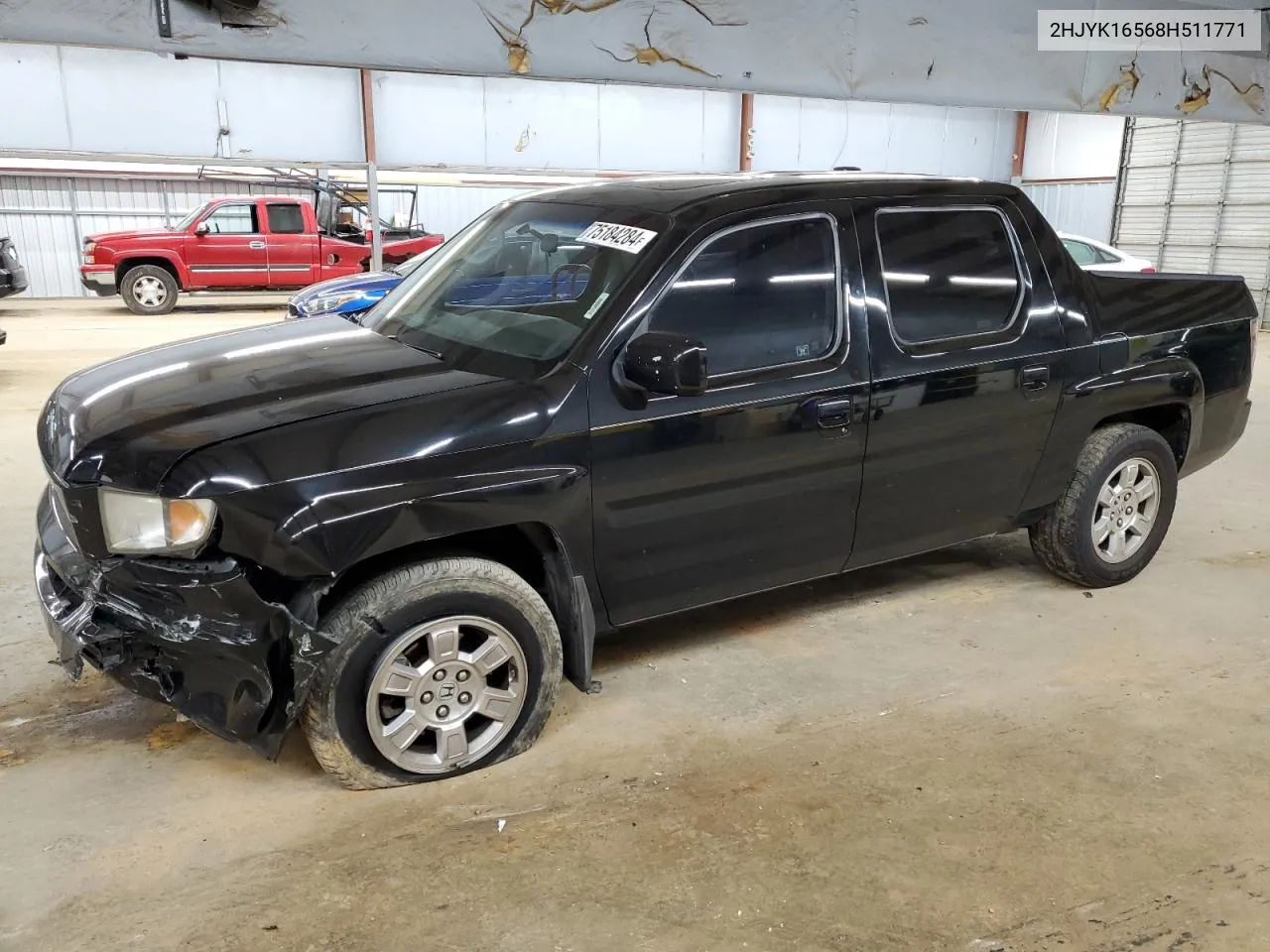 2008 Honda Ridgeline Rtl VIN: 2HJYK16568H511771 Lot: 75184284