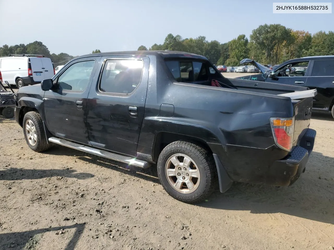 2008 Honda Ridgeline Rtl VIN: 2HJYK16588H532735 Lot: 76065264