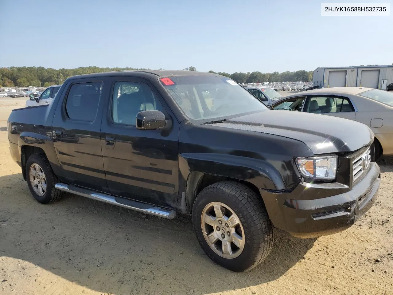 2008 Honda Ridgeline Rtl VIN: 2HJYK16588H532735 Lot: 76065264