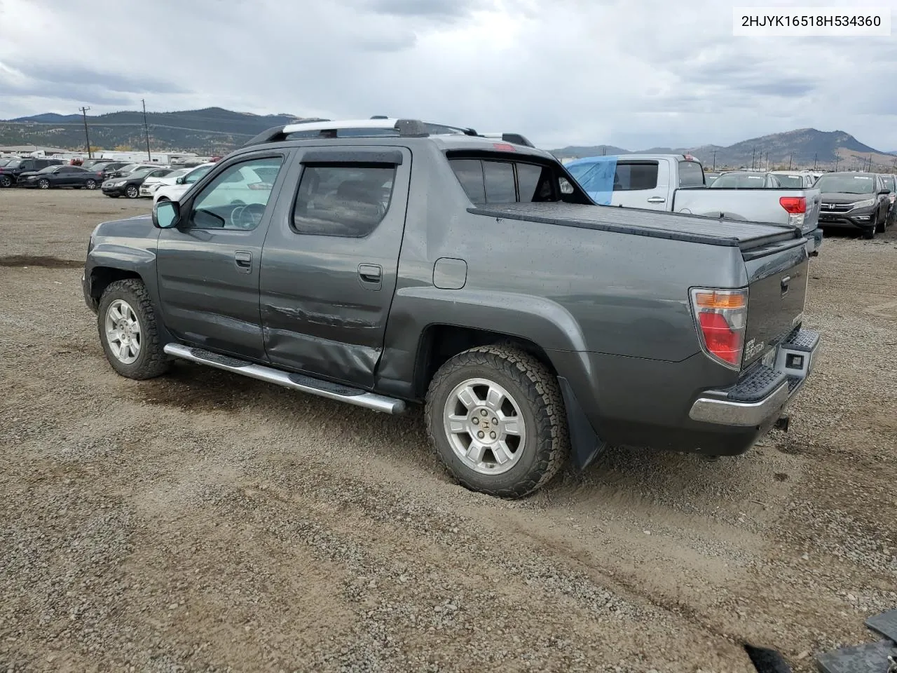 2008 Honda Ridgeline Rtl VIN: 2HJYK16518H534360 Lot: 76315594