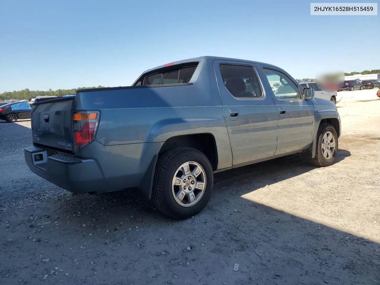 2008 Honda Ridgeline Rtl VIN: 2HJYK16528H515459 Lot: 76568374