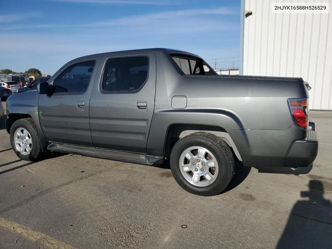 2008 Honda Ridgeline Rtl VIN: 2HJYK16588H526529 Lot: 77406554