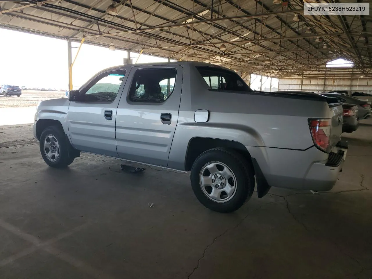 2008 Honda Ridgeline Rt VIN: 2HJYK16238H523219 Lot: 77978594