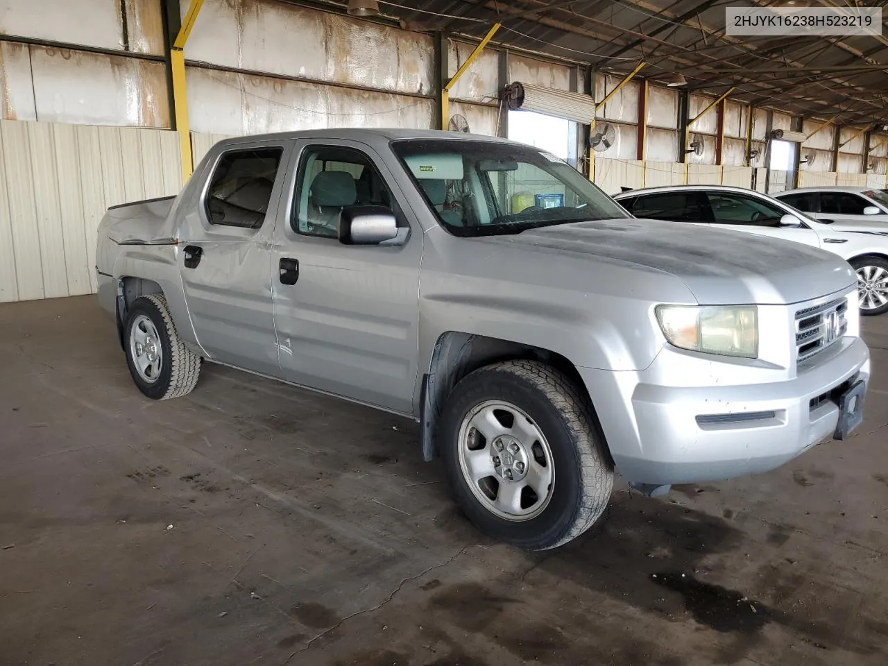 2008 Honda Ridgeline Rt VIN: 2HJYK16238H523219 Lot: 77978594