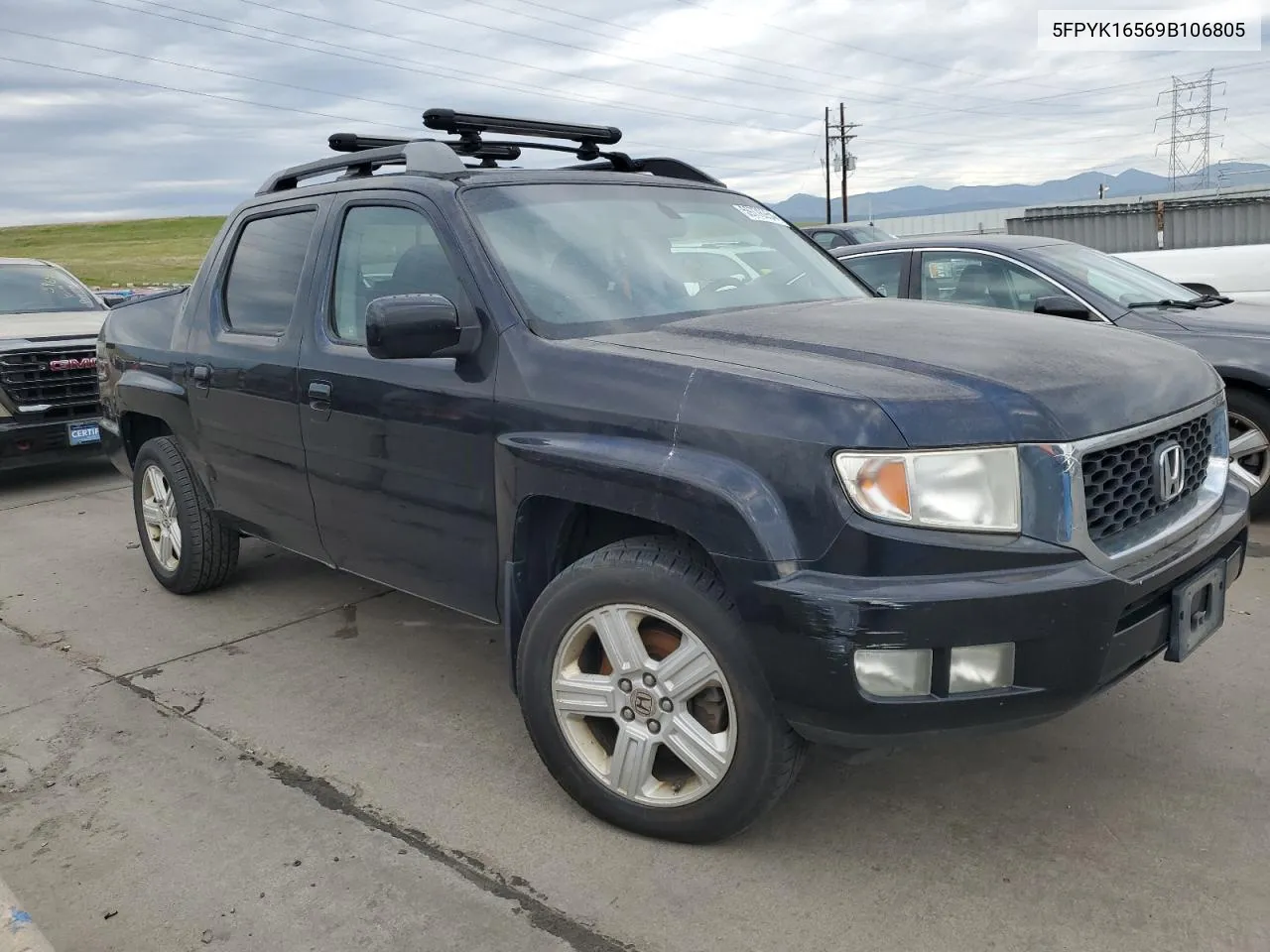 2009 Honda Ridgeline Rtl VIN: 5FPYK16569B106805 Lot: 59778954