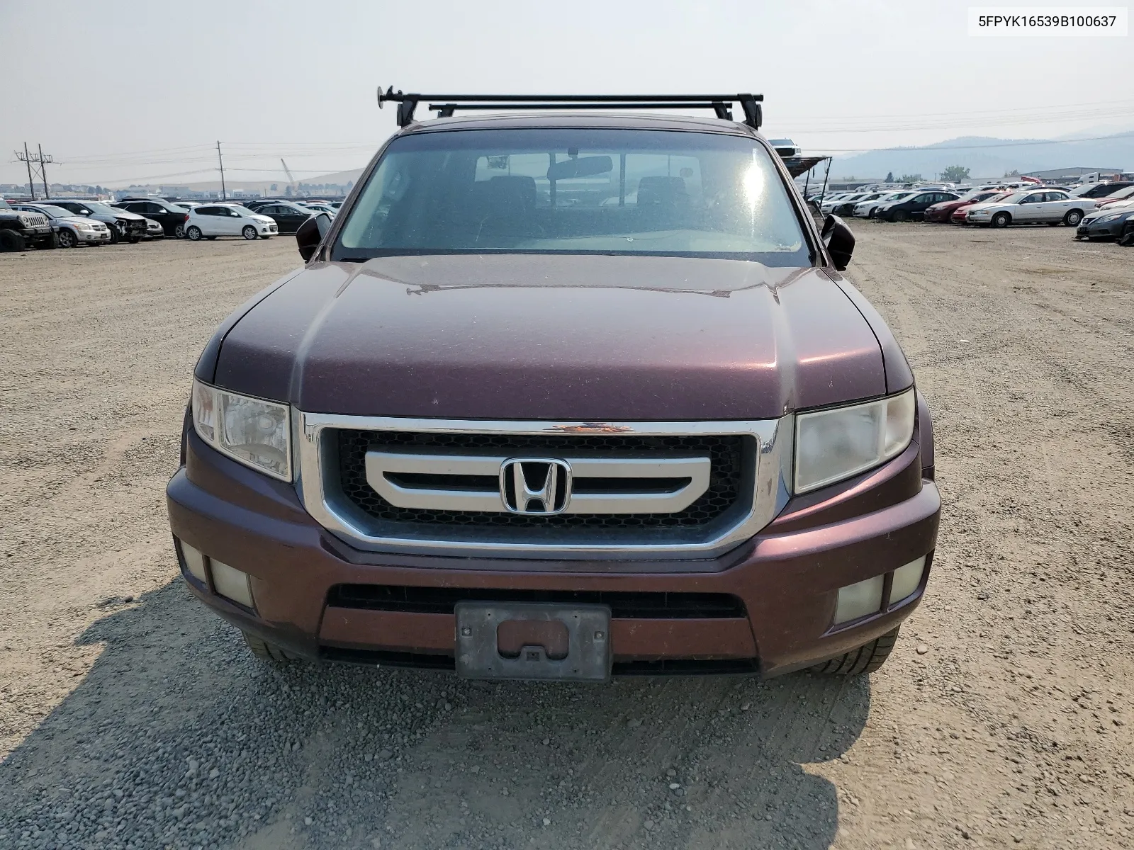 5FPYK16539B100637 2009 Honda Ridgeline Rtl