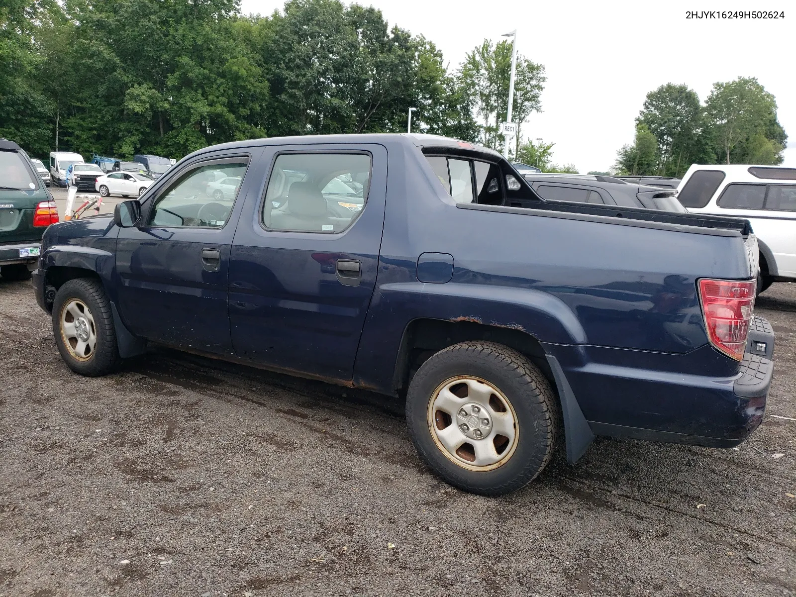 2HJYK16249H502624 2009 Honda Ridgeline Rt