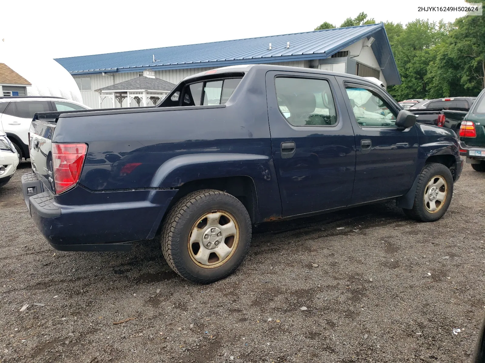 2009 Honda Ridgeline Rt VIN: 2HJYK16249H502624 Lot: 64737514