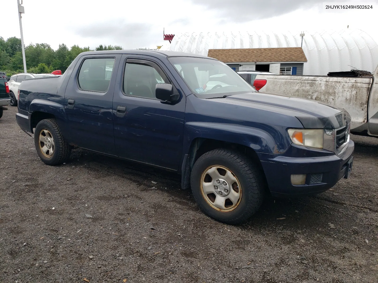 2009 Honda Ridgeline Rt VIN: 2HJYK16249H502624 Lot: 64737514