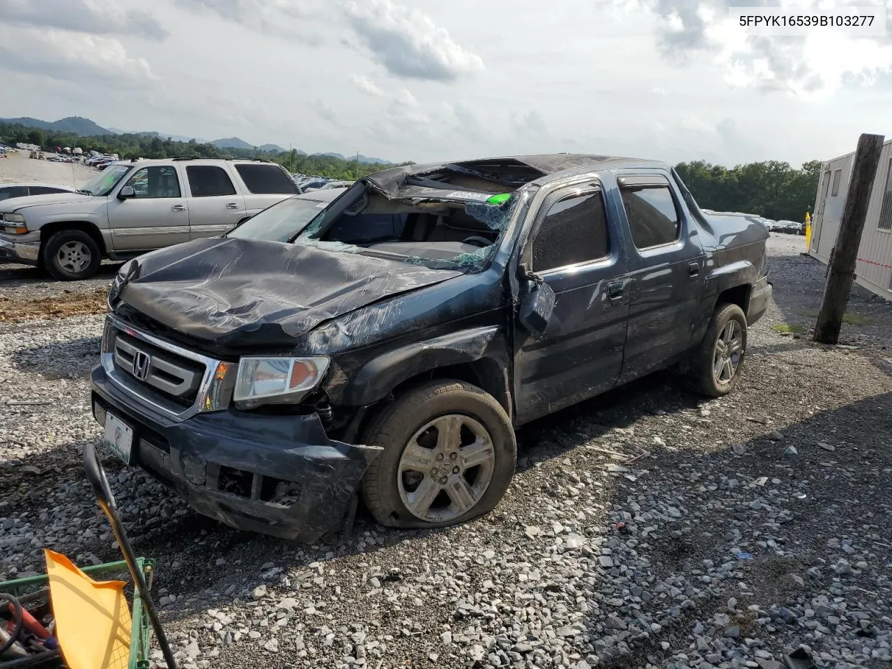 2009 Honda Ridgeline Rtl VIN: 5FPYK16539B103277 Lot: 65675774