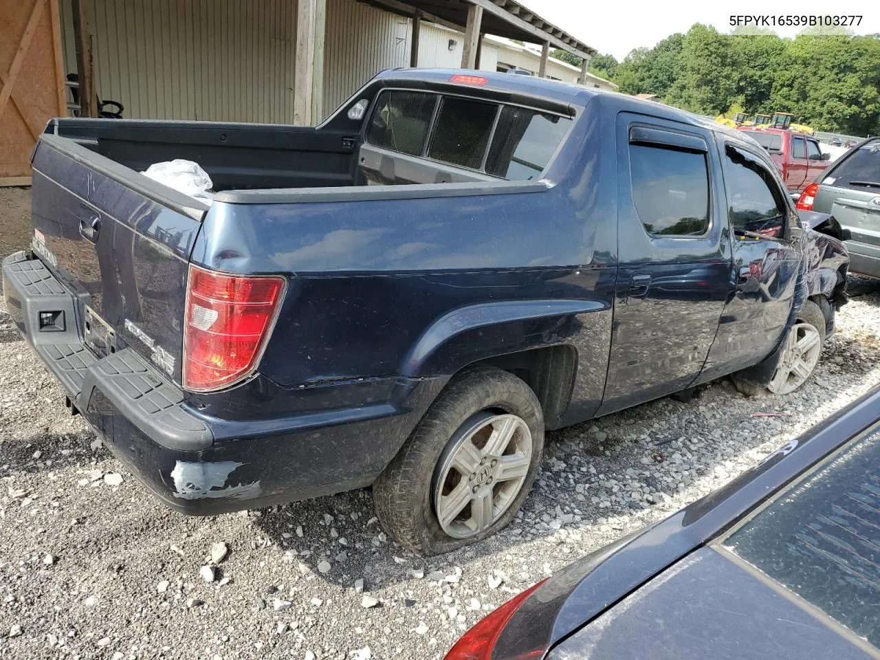 2009 Honda Ridgeline Rtl VIN: 5FPYK16539B103277 Lot: 65675774