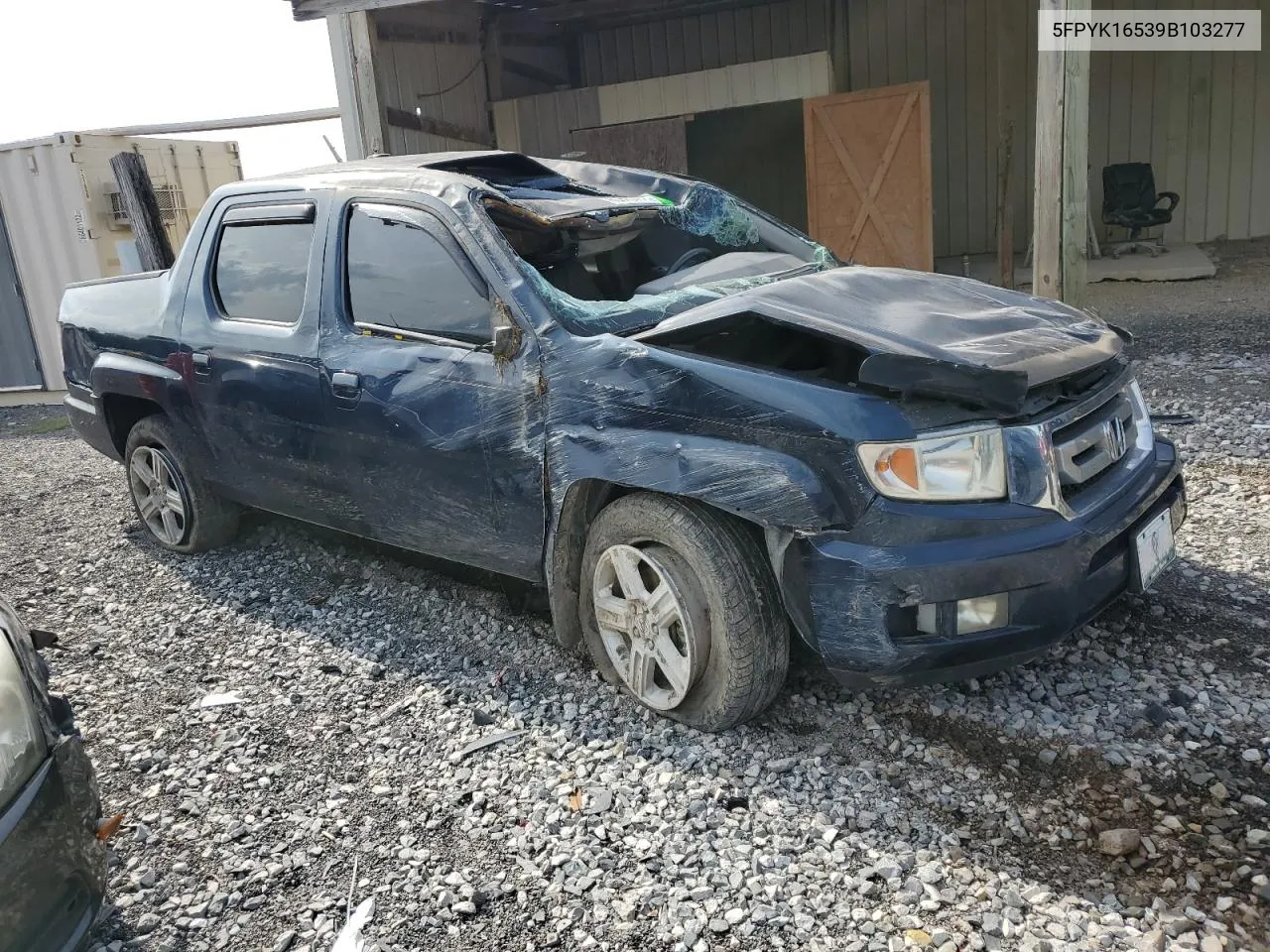 2009 Honda Ridgeline Rtl VIN: 5FPYK16539B103277 Lot: 65675774