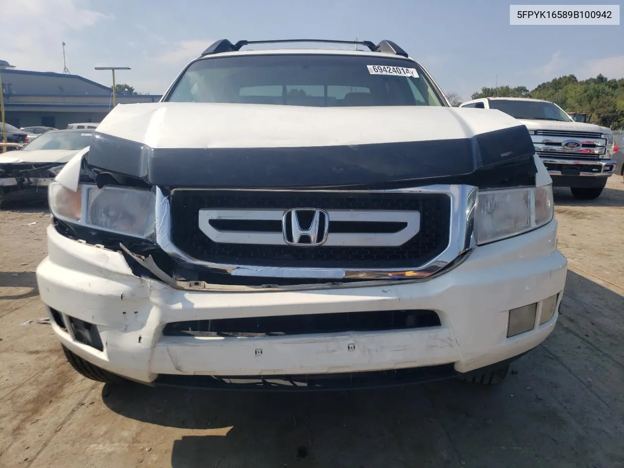 5FPYK16589B100942 2009 Honda Ridgeline Rtl