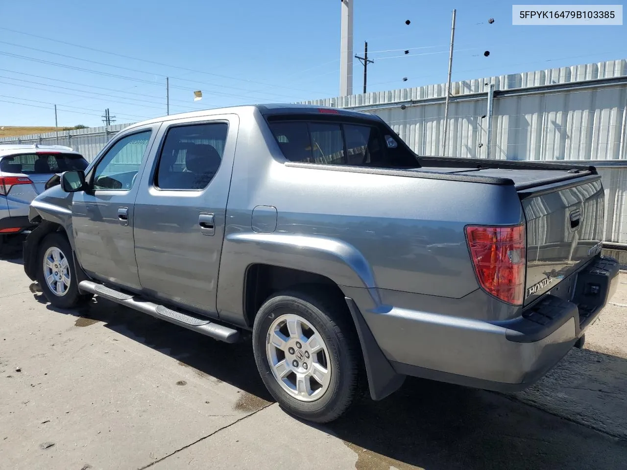 2009 Honda Ridgeline Rts VIN: 5FPYK16479B103385 Lot: 73032994