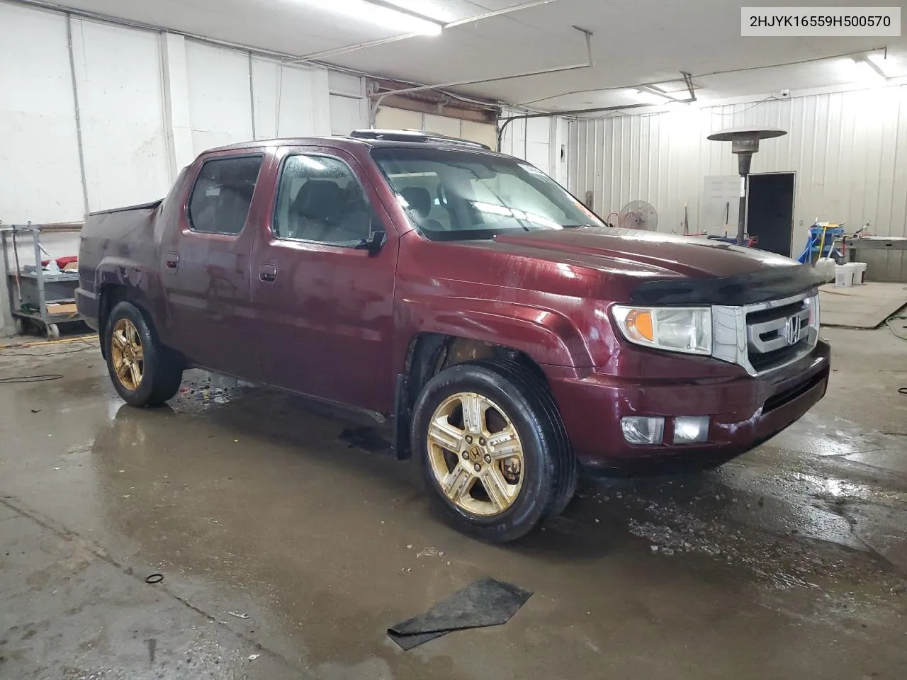 2009 Honda Ridgeline Rtl VIN: 2HJYK16559H500570 Lot: 73469604