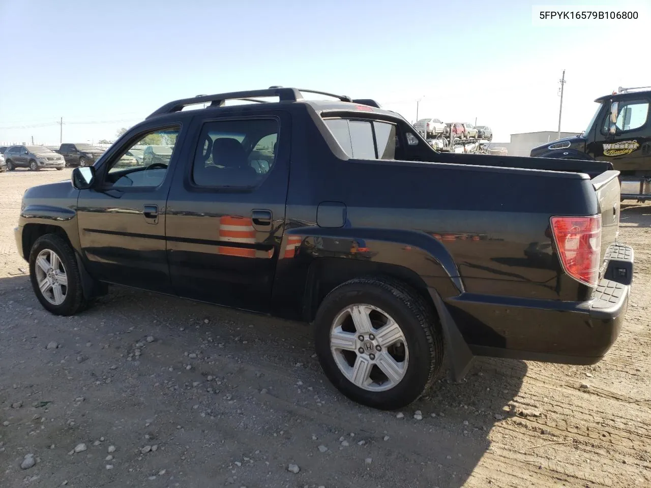 2009 Honda Ridgeline Rtl VIN: 5FPYK16579B106800 Lot: 73676484