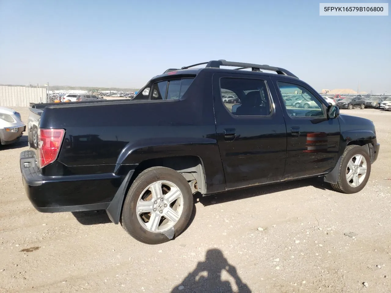 2009 Honda Ridgeline Rtl VIN: 5FPYK16579B106800 Lot: 73676484