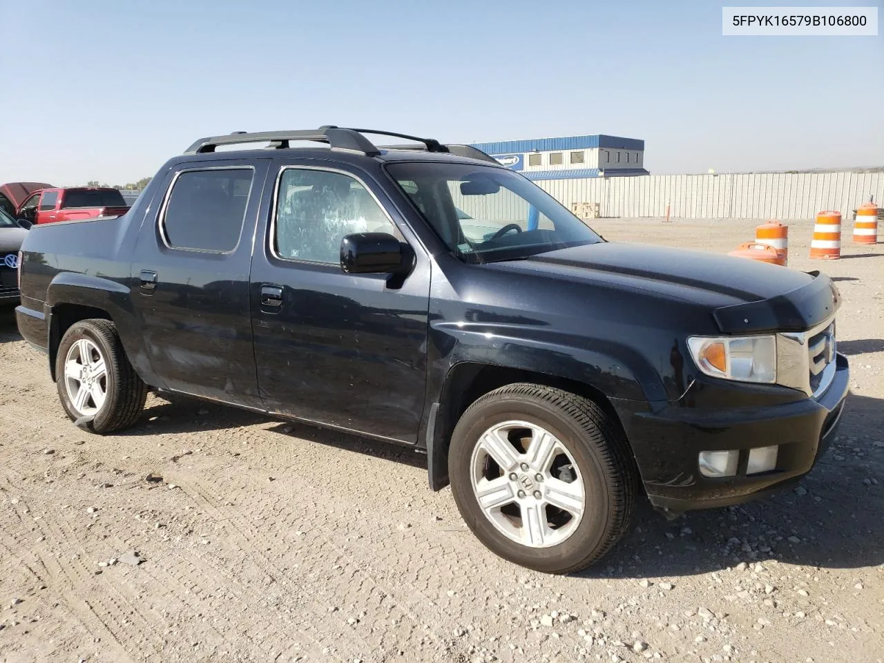 2009 Honda Ridgeline Rtl VIN: 5FPYK16579B106800 Lot: 73676484