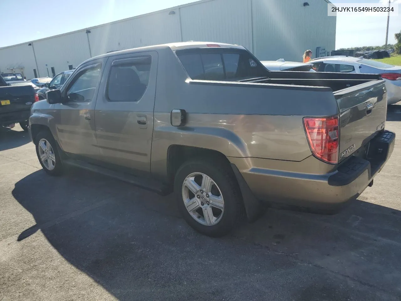 2009 Honda Ridgeline Rtl VIN: 2HJYK16549H503234 Lot: 74564174