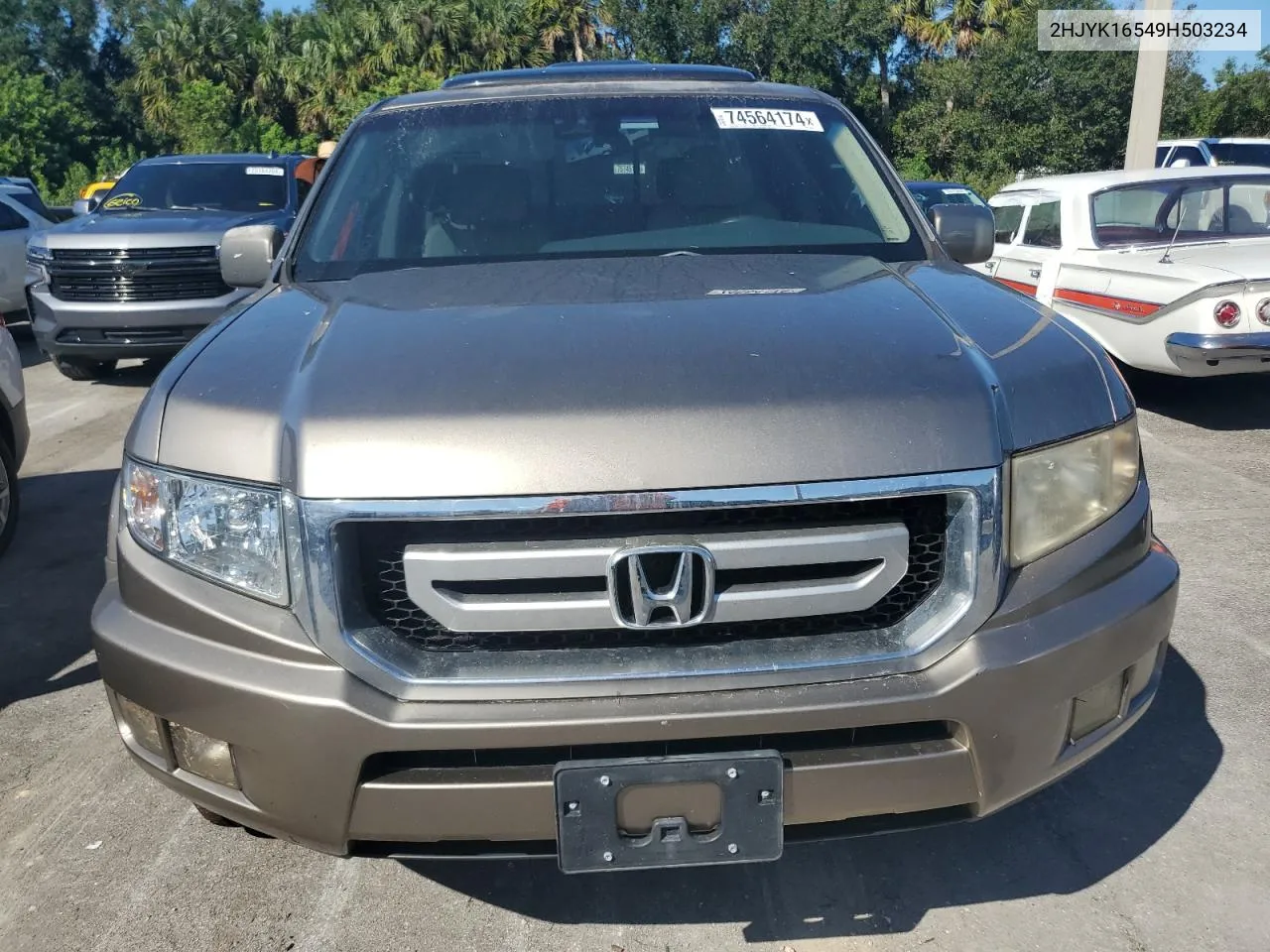 2009 Honda Ridgeline Rtl VIN: 2HJYK16549H503234 Lot: 74564174