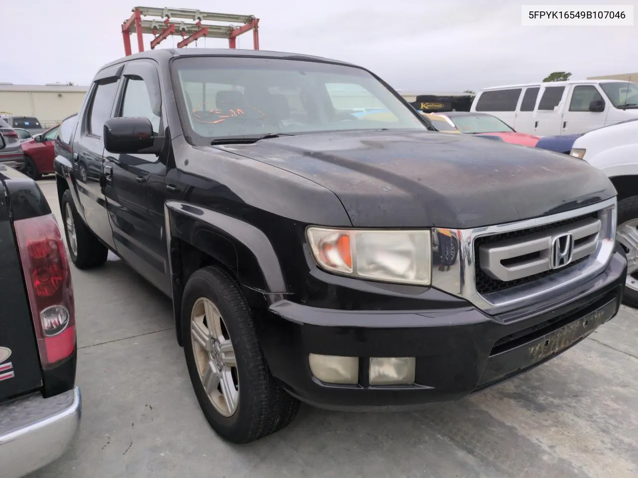 2009 Honda Ridgeline Rtl VIN: 5FPYK16549B107046 Lot: 74773804