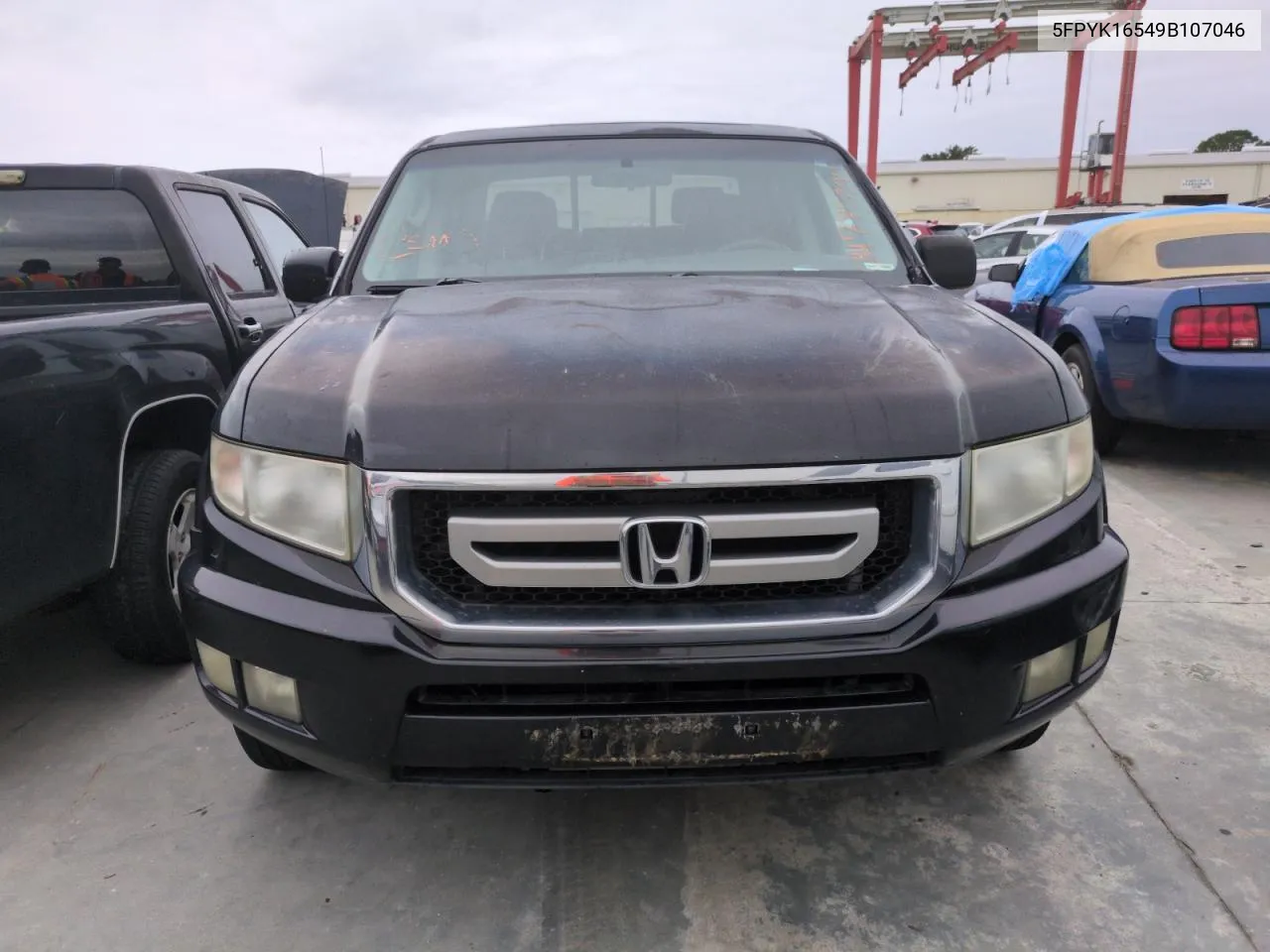 2009 Honda Ridgeline Rtl VIN: 5FPYK16549B107046 Lot: 74773804