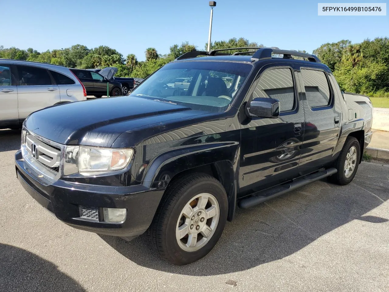 2009 Honda Ridgeline Rts VIN: 5FPYK16499B105476 Lot: 75459384