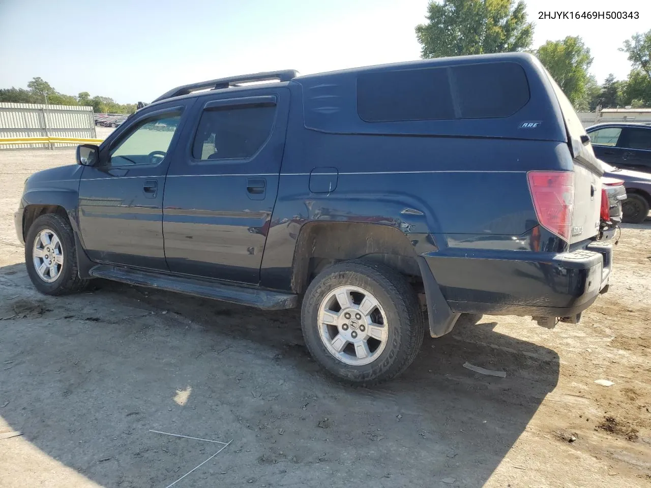 2009 Honda Ridgeline Rts VIN: 2HJYK16469H500343 Lot: 75554554