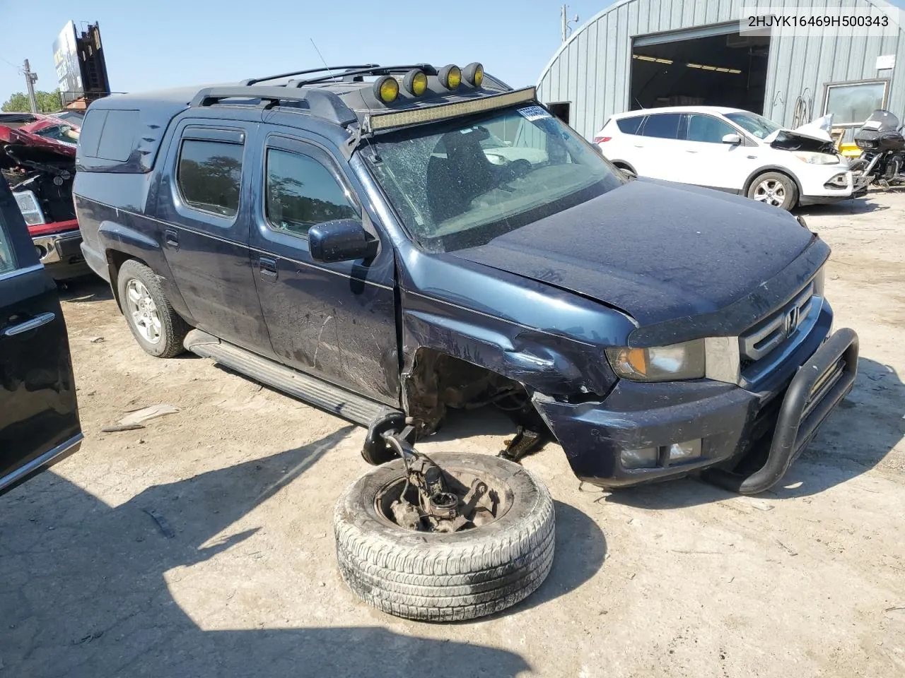 2009 Honda Ridgeline Rts VIN: 2HJYK16469H500343 Lot: 75554554