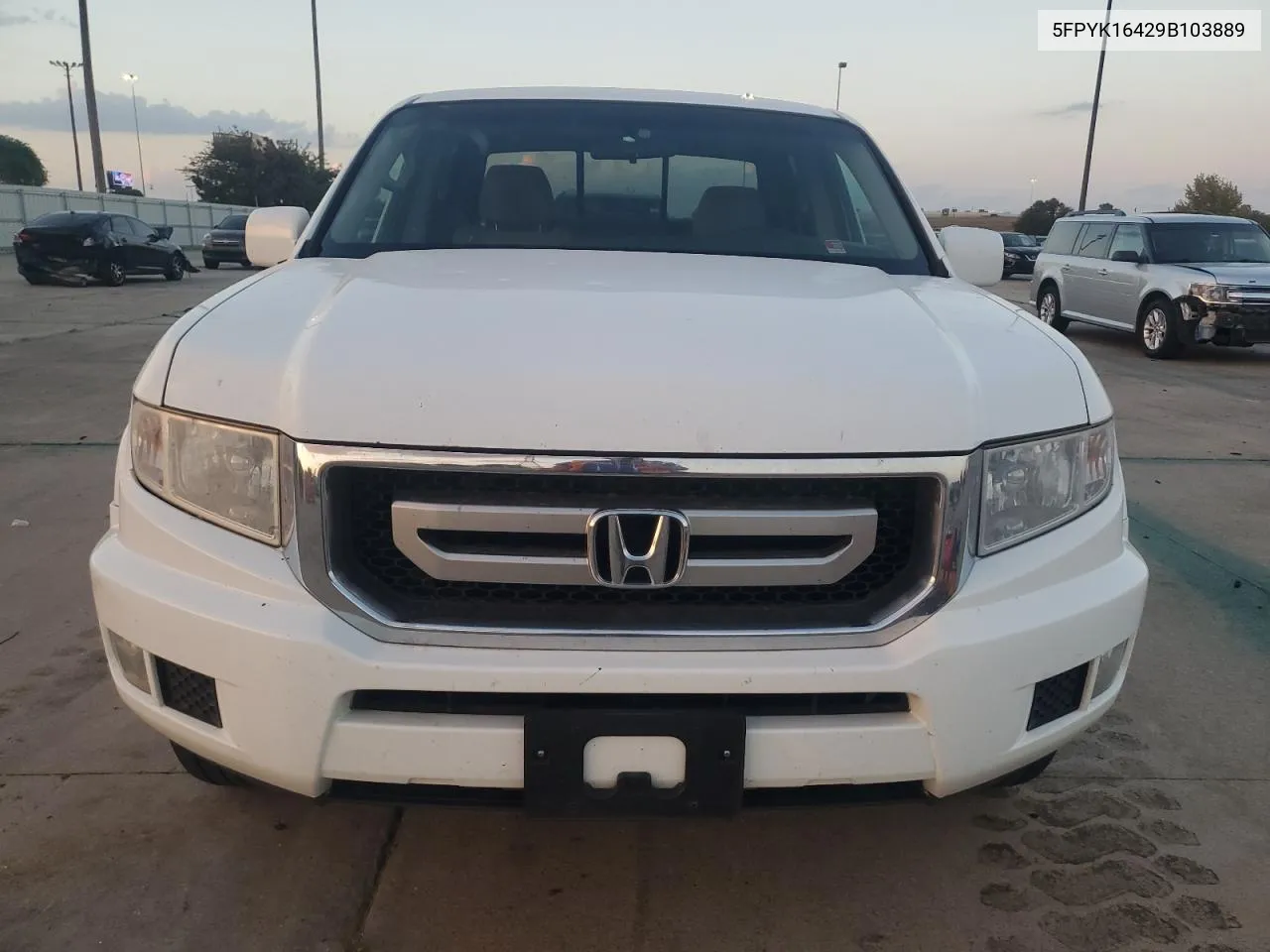 2009 Honda Ridgeline Rts VIN: 5FPYK16429B103889 Lot: 75573664