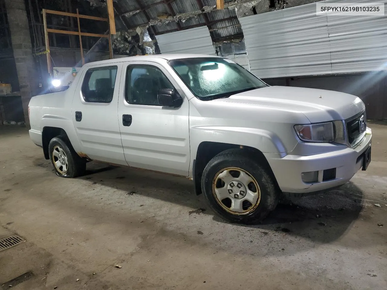 5FPYK16219B103235 2009 Honda Ridgeline Rt