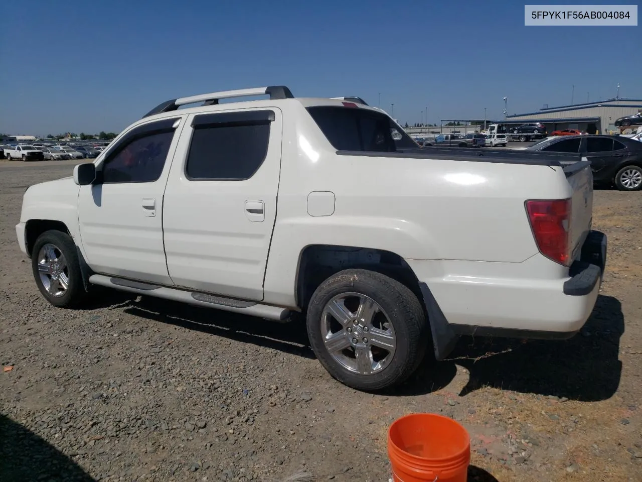 2010 Honda Ridgeline Rtl VIN: 5FPYK1F56AB004084 Lot: 58538224